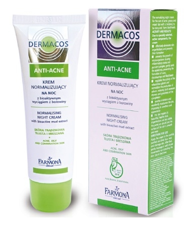Farmona Dermacos Anti Acne Night Cream Gece Kremi